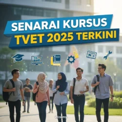 Senarai Kursus TVET 2025 Terkini