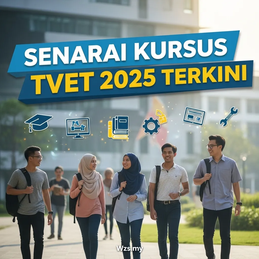Senarai Kursus TVET 2025 Terkini